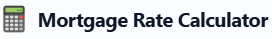 Mortgage Rate Calculator logo